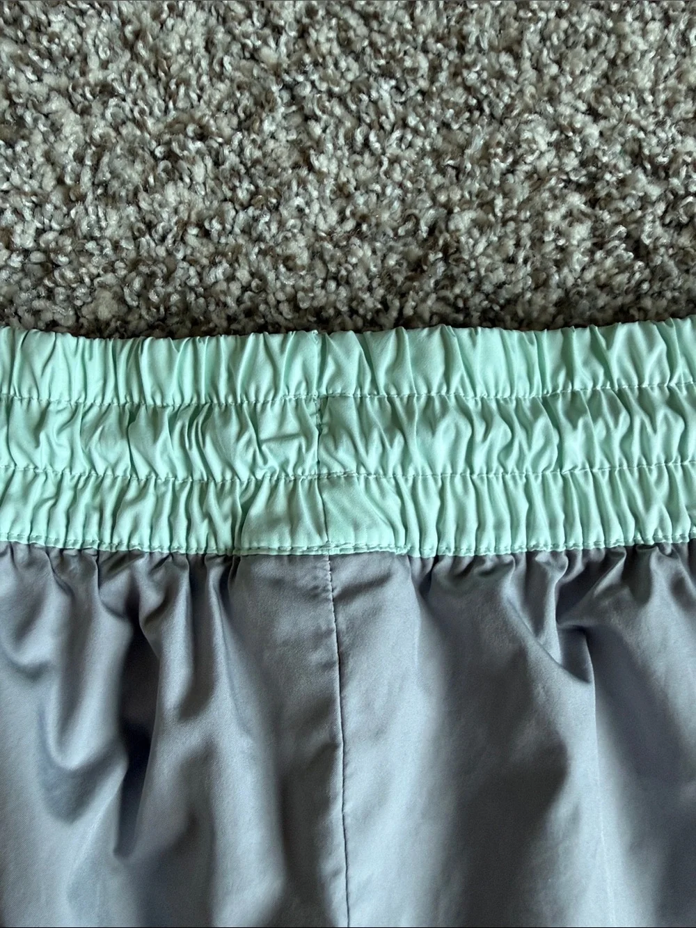 Nike Women’s Gray & Mint Athletic Shorts